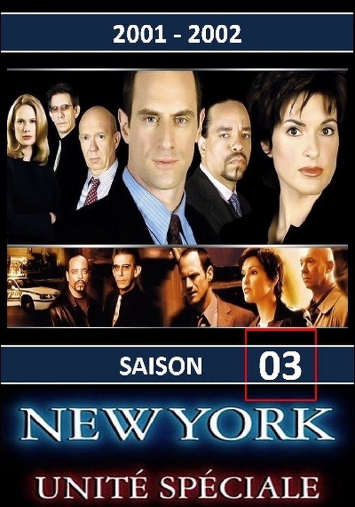 Saison 3 New York Unité spéciale streaming où regarder les épisodes